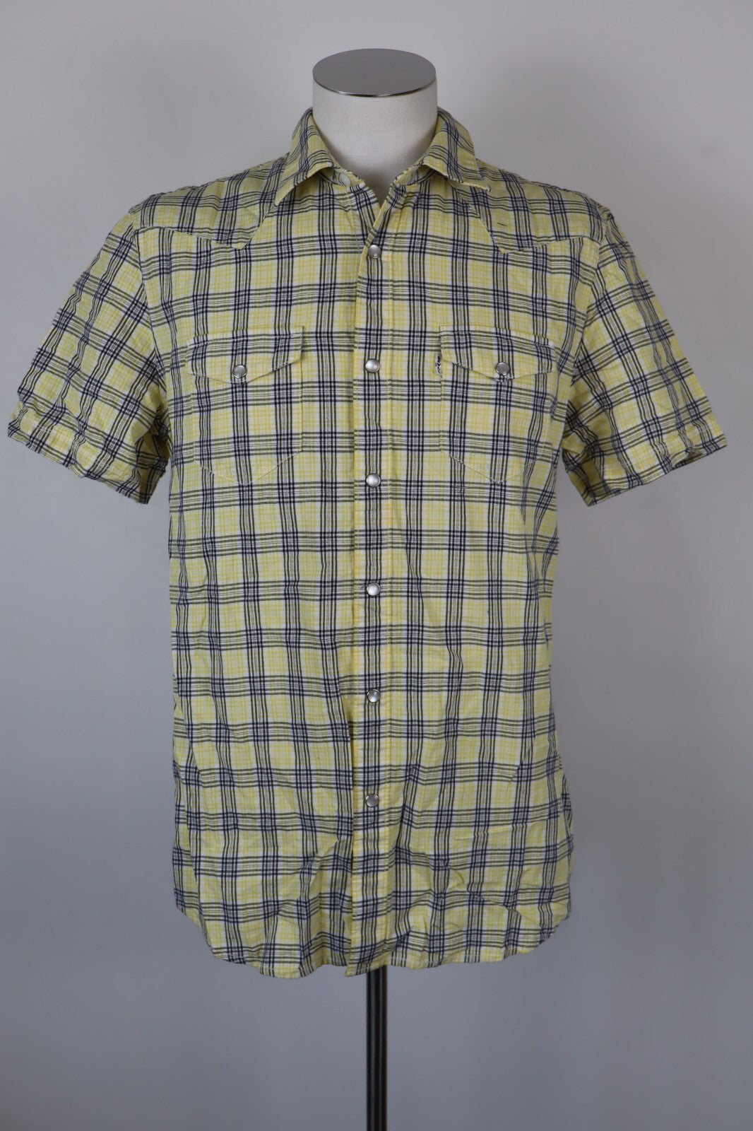 LEVI'S CAMICIA UOMO TG. M MAN CASUAL COTTON COTONE VINTAGE SHIRT