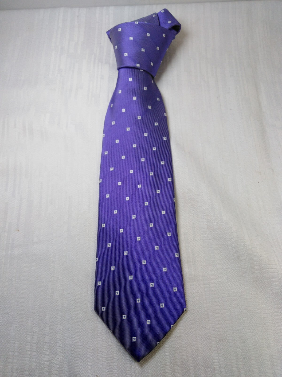 NINO SALZANO 100% SILK TIE SETA CRAVATTA NECKTIE MADE IN ITALIA CLASSIC