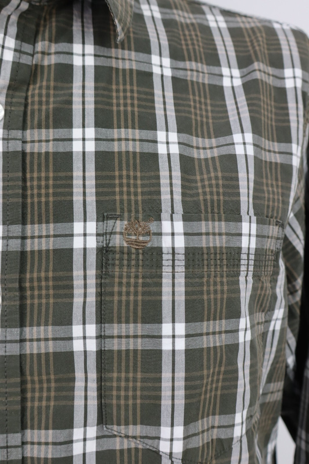 TIMBERLAND CAMICIA UOMO TG L MAN SHIRT CASUAL VINTAGE COTONE COTTON