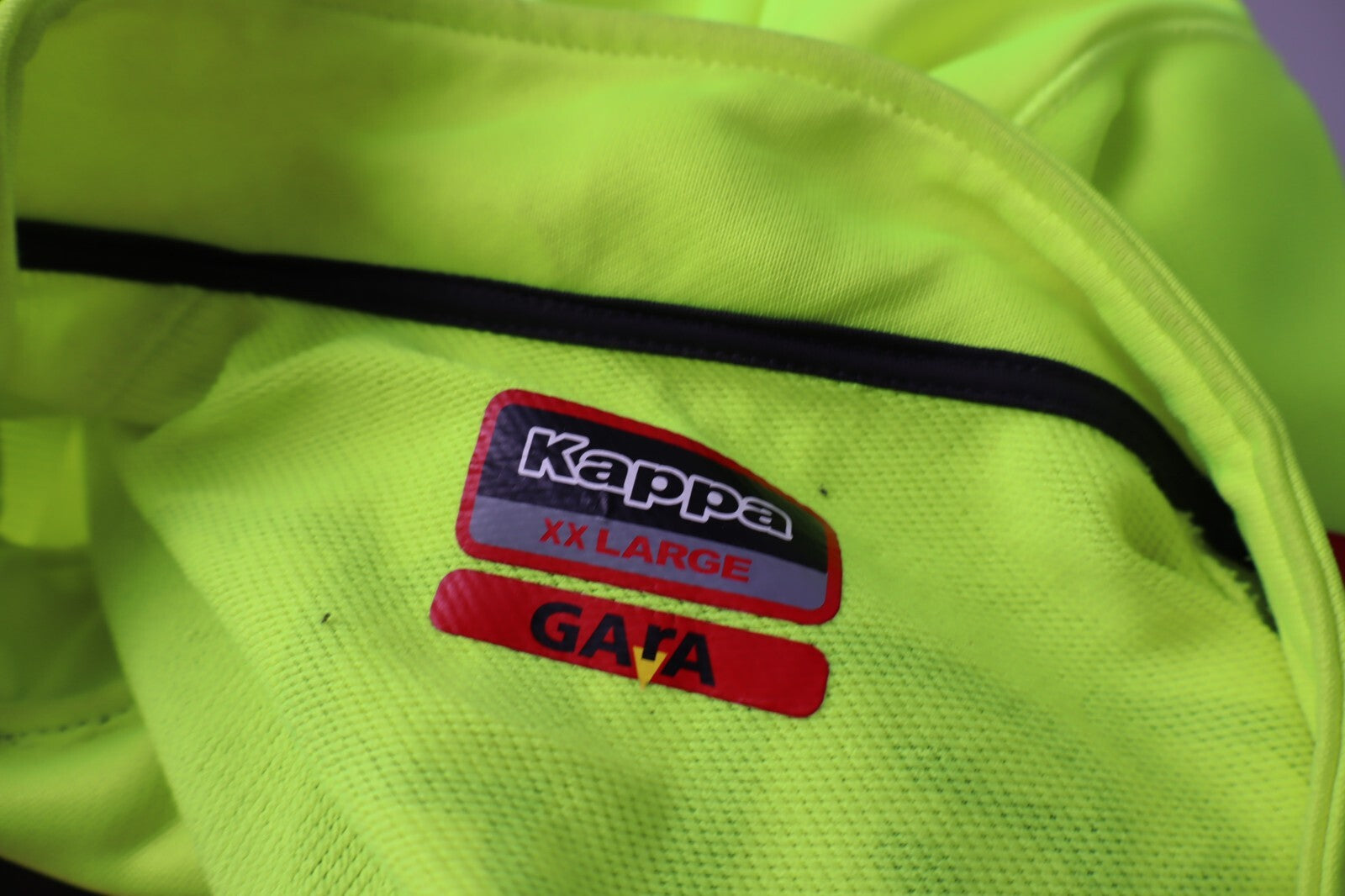 KAPPA NAPOLI MAGLIA CALCIO UOMO Tg 2XL MAN SOCCER  JERSEY VINTAGE TRAINING