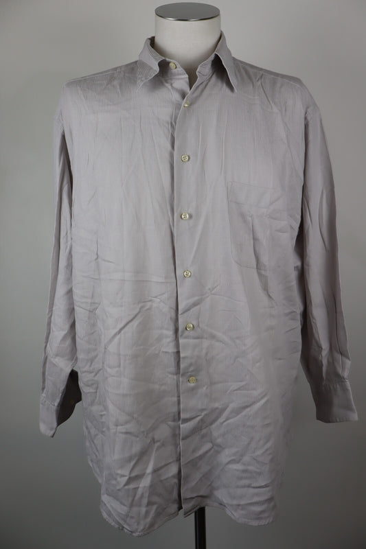 TRUSSARDI CAMICIA UOMO COTONE TG. 43 17 MAN CASUAL VINTAGE SHIRT