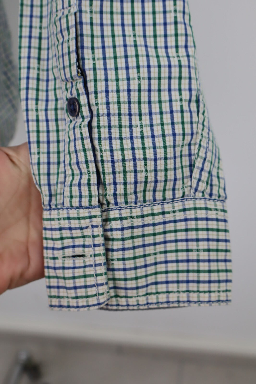 TOMMY HILFIGER CAMICIA UOMO COTONE TG. S MAN CASUAL VINTAGE SHIRT