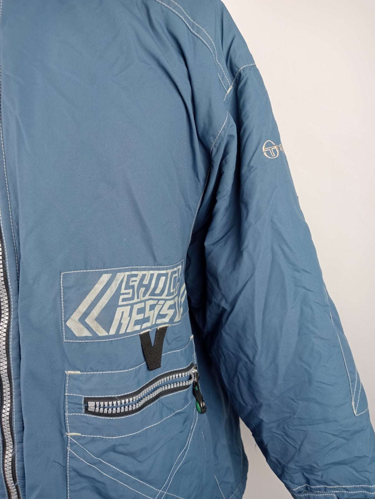 SERGIO TACCHINI GIUBBINO IMBOTTITO UOMO Tg L MAN CASUAL VINTAGE JACKET