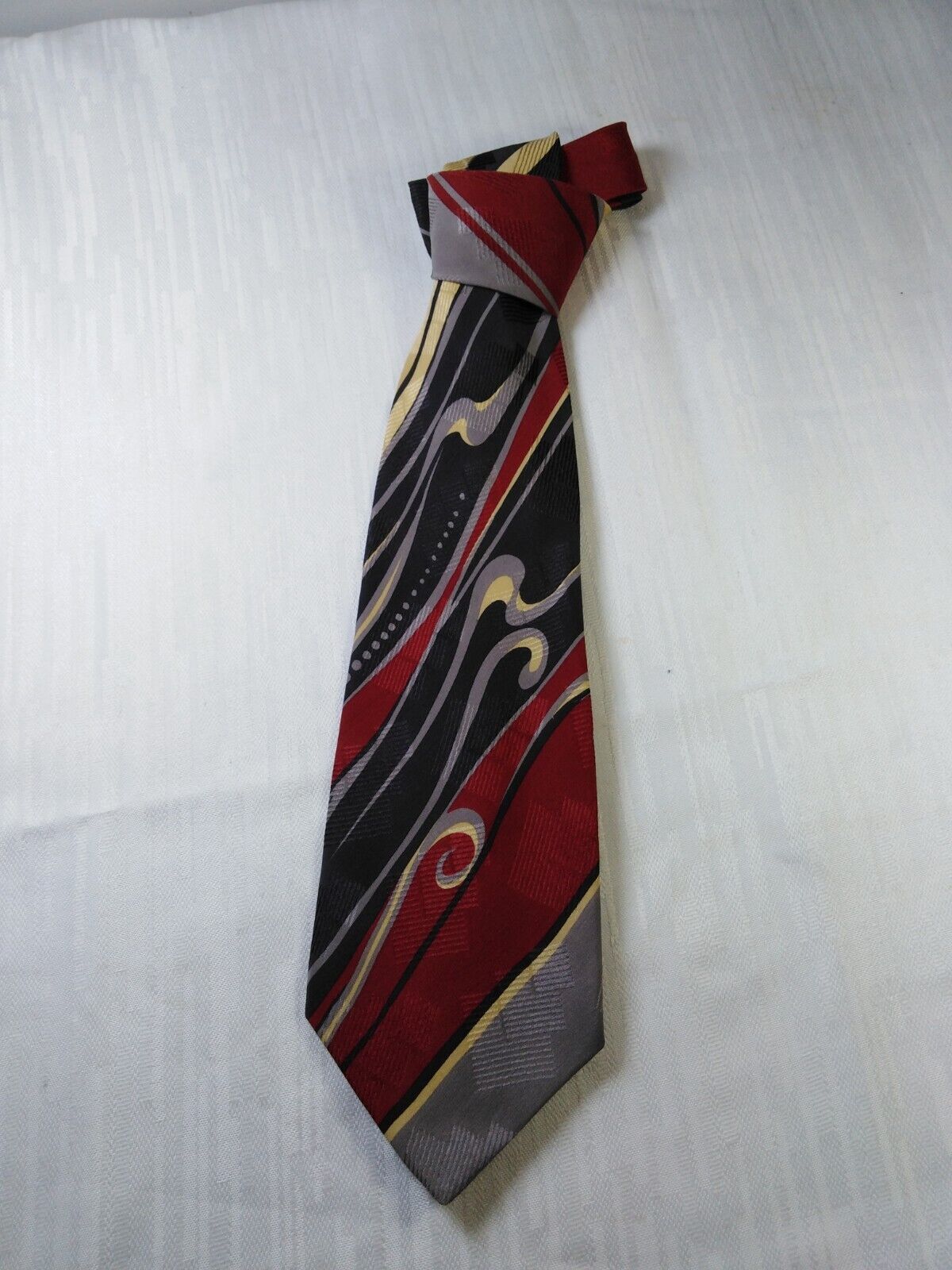 BYBLOS 100% SILK TIE SETA CRAVATTA NECKTIE MADE IN ITALIA CLASSIC