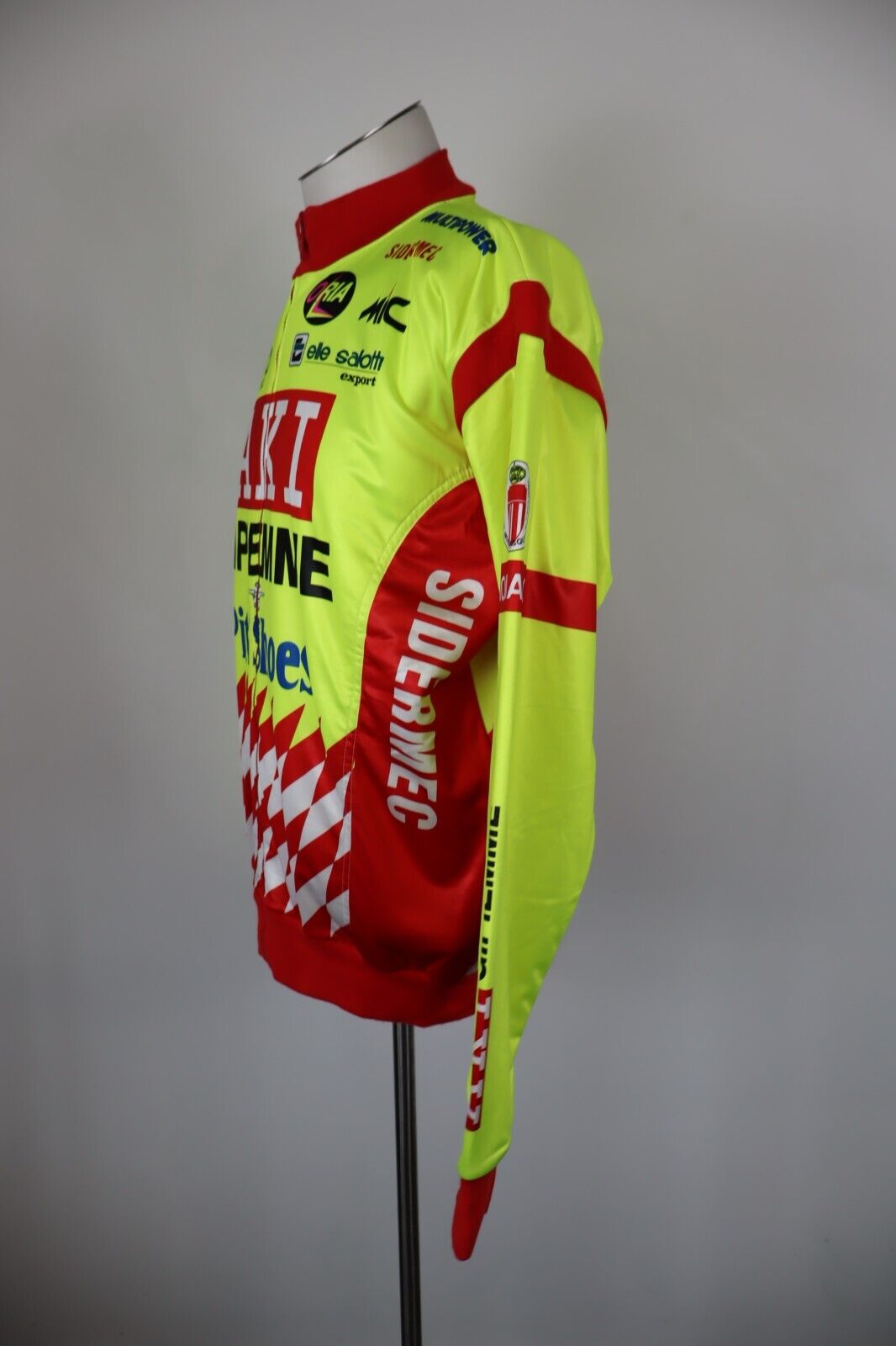 NALINI GIUBBINO GIACCA SPORT CICLISMO UOMO Tg 6 MAN VINTAGE JACKET