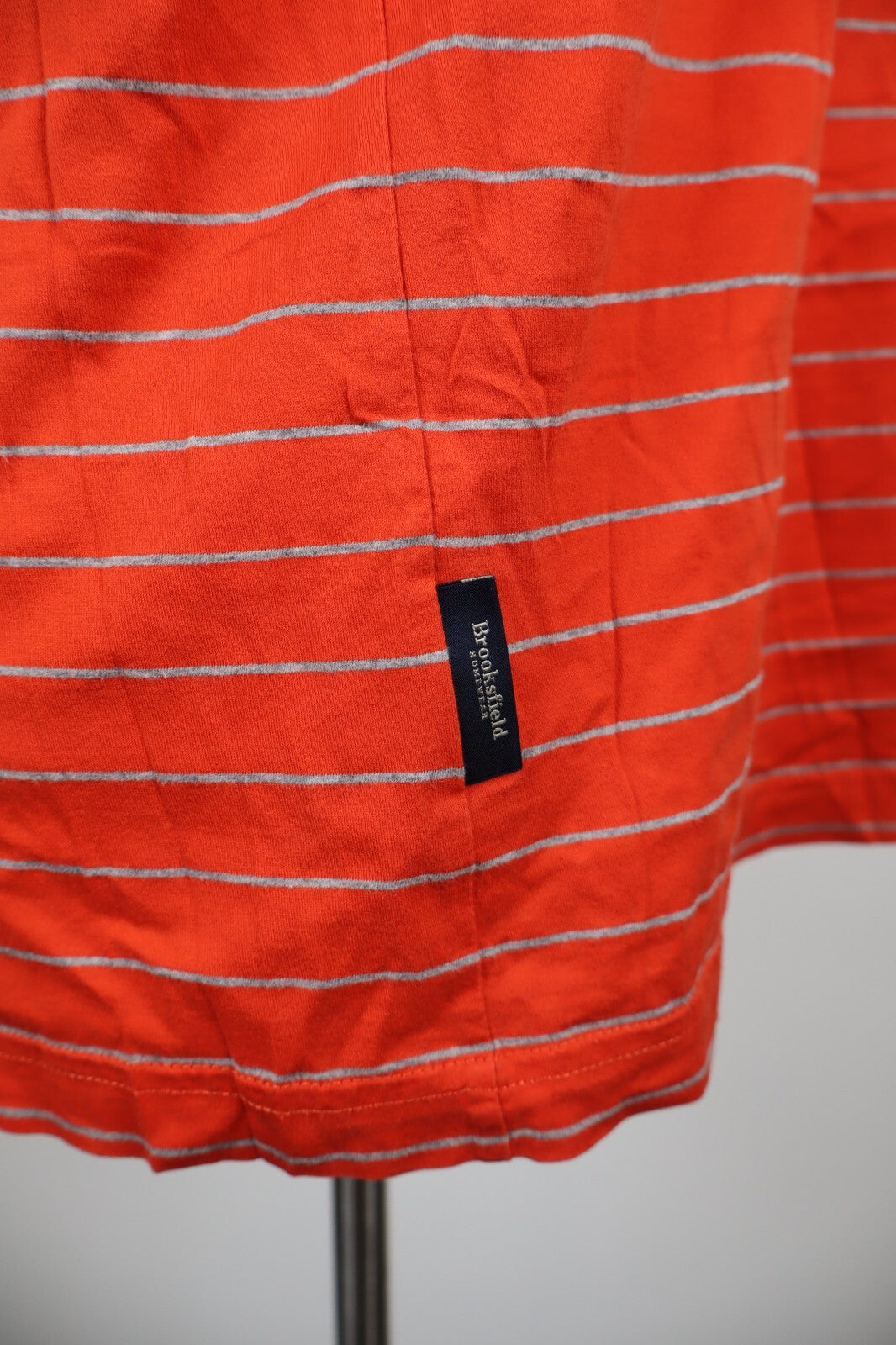 BROOKSFIELD MAGLIA UOMO COTONE TG 48 MAN COTTON T-SHIRT CASUAL VINTAGE A RIGHE