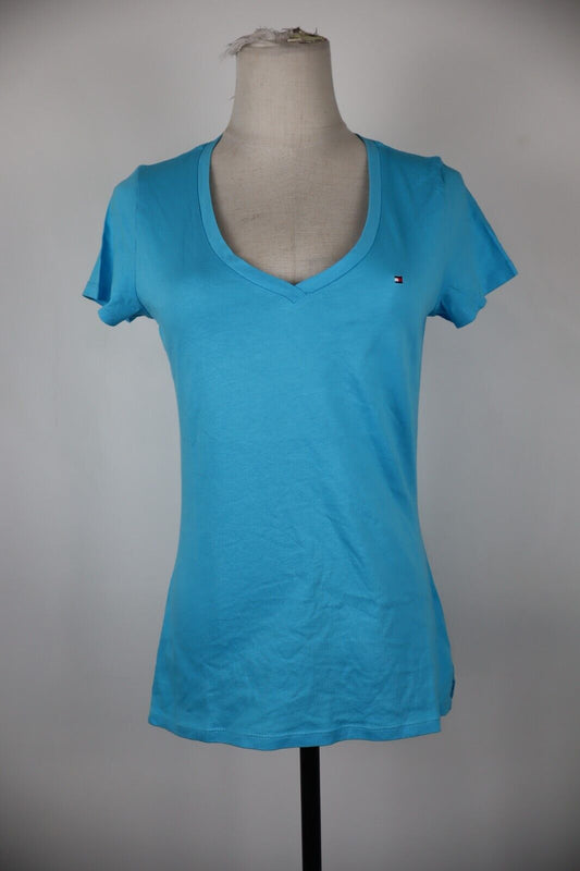 TOMMY HILFIGER MAGLIA DONNA TG. M WOMAN CASUAL VINTAGE TOP T-SHIRT COTONE