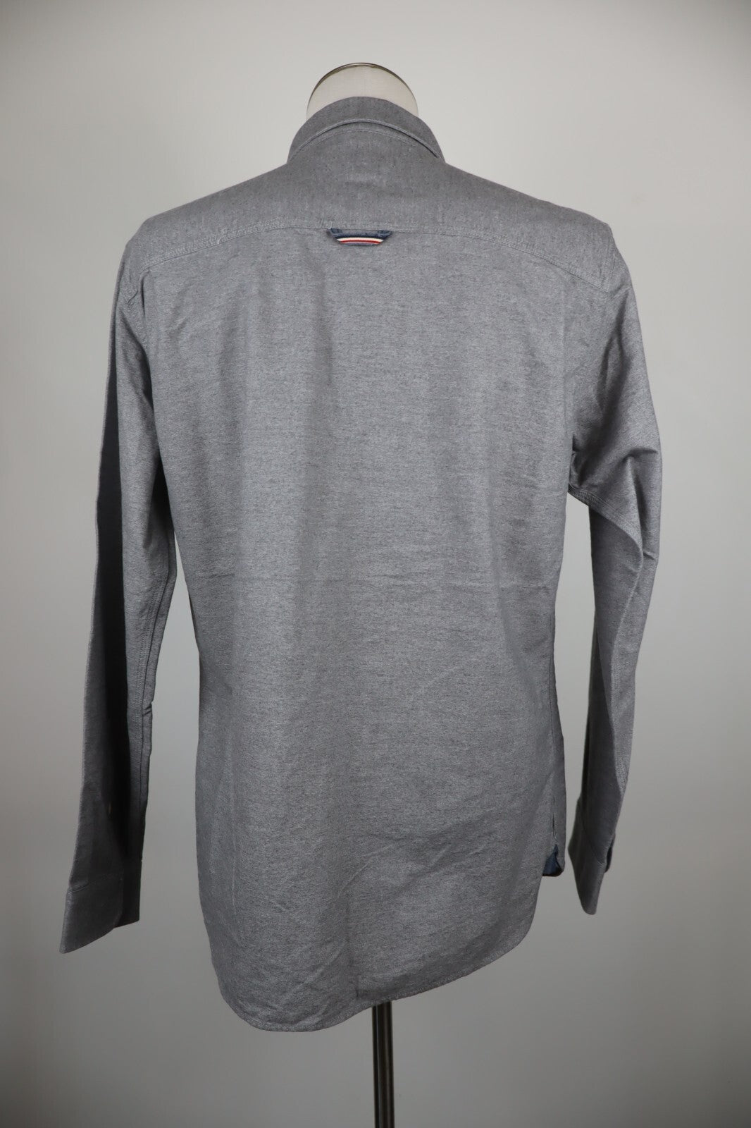 TOMMY HILFIGER DENIM CAMICIA UOMO COTONE TG. L MAN CASUAL VINTAGE COTTON SHIRT