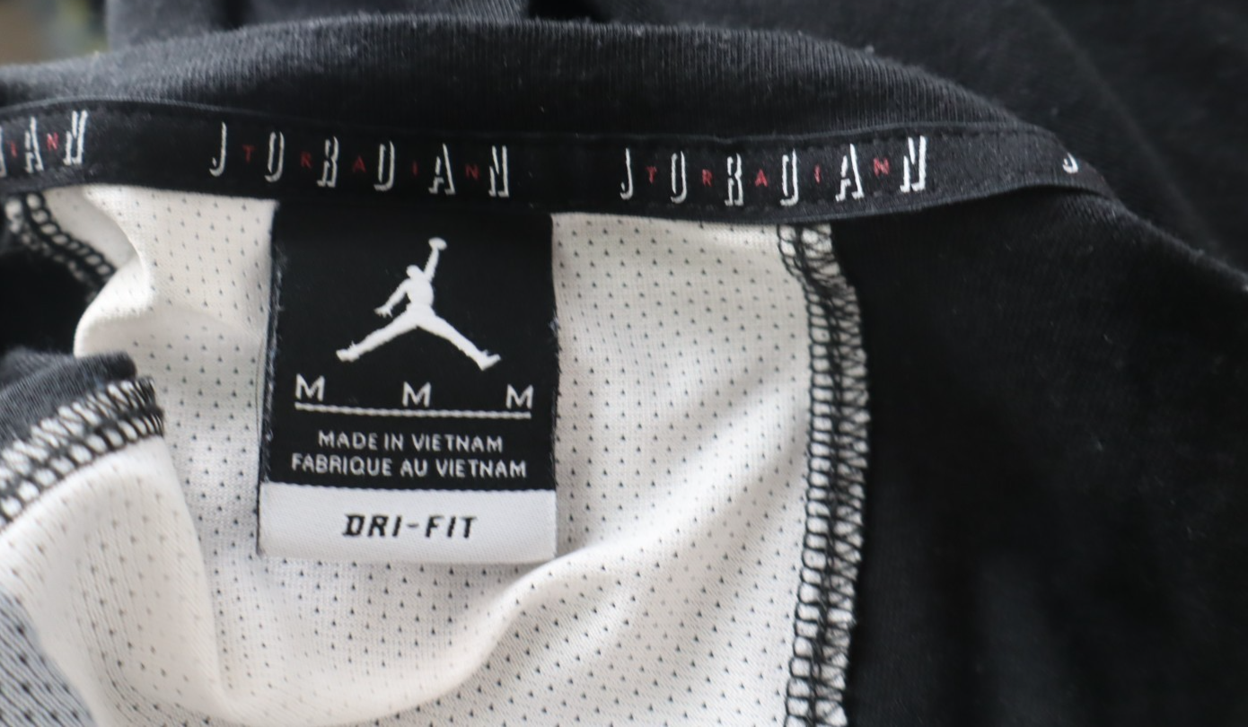 AIR JORDAN MAGLIA SMANICATA UOMO COTONE M MAN COTTON T- SHIRT CASUAL VINTAGE