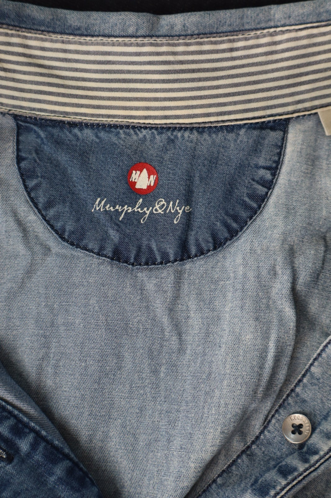 MURPHY & NYE VESTITO DONNA TG. L WOMAN CASUAL VINTAGE DRESS DENIM