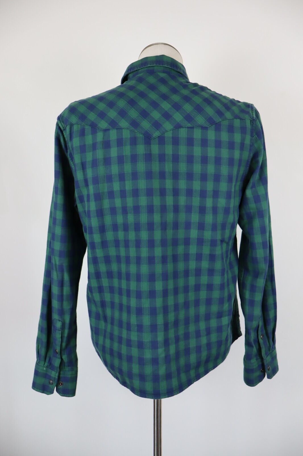 WRANGLER CAMICIA UOMO TG. S REGULAR  MAN CASUAL VINTAGE SHIRT COTONE COTTON