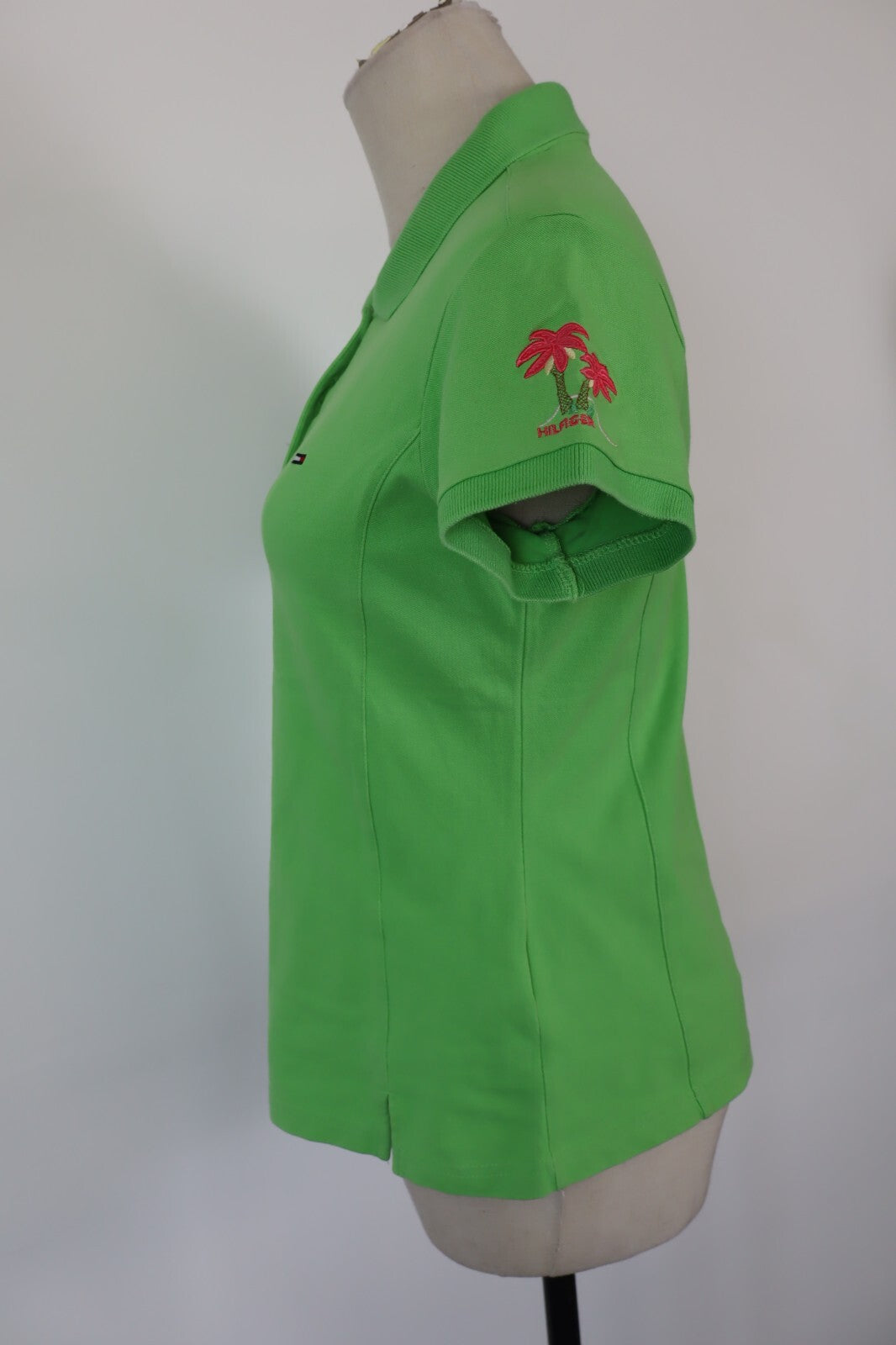 TOMMY HILFIGER MAGLIA POLO DONNA TG M WOMAN CASUAL VINTAGE TOP T-SHIRT