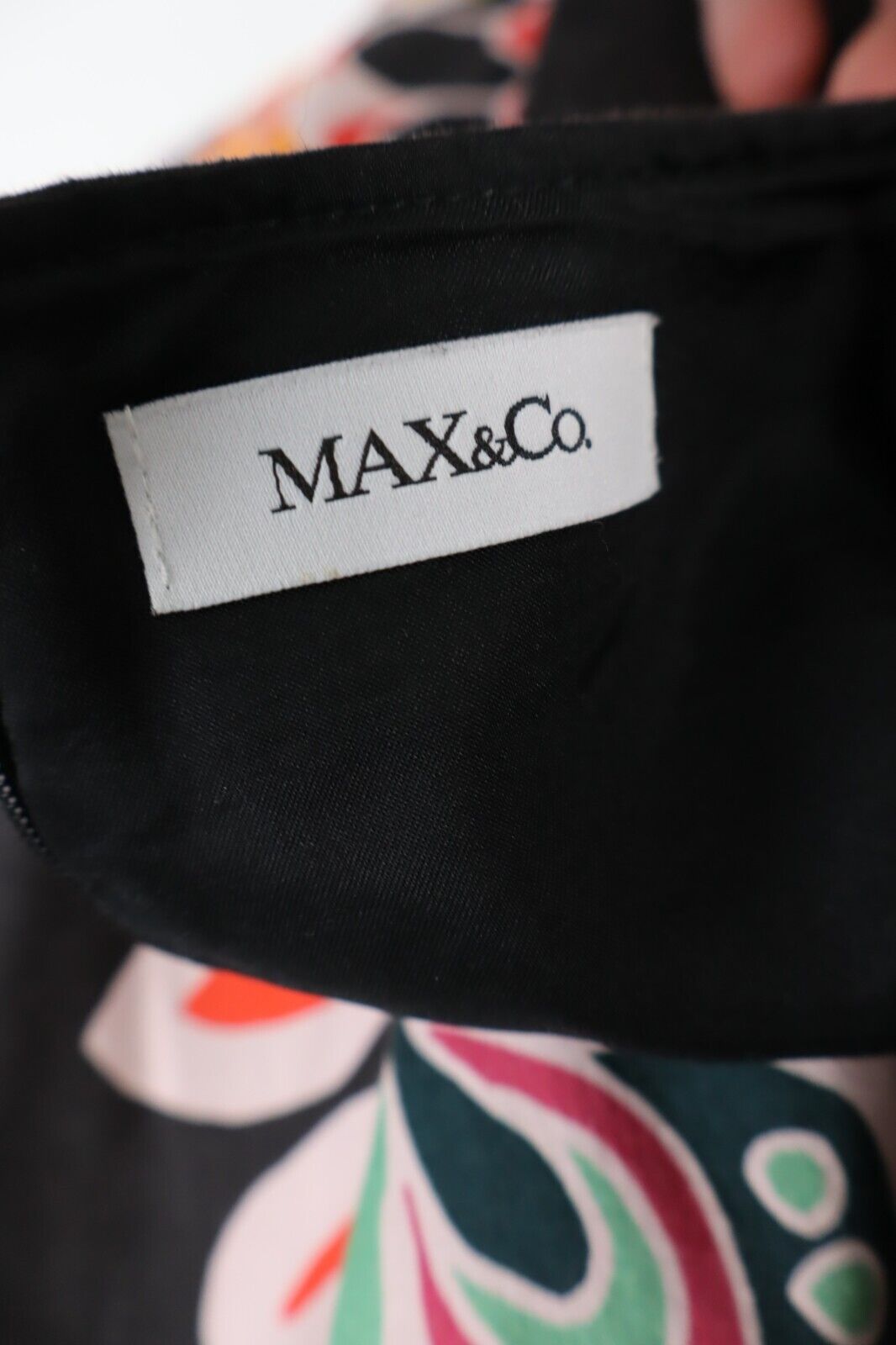 MAX & CO VESTITO ABITO DONNA WOMAN TG 38 DRESS CASUAL VINTAGE COTONE