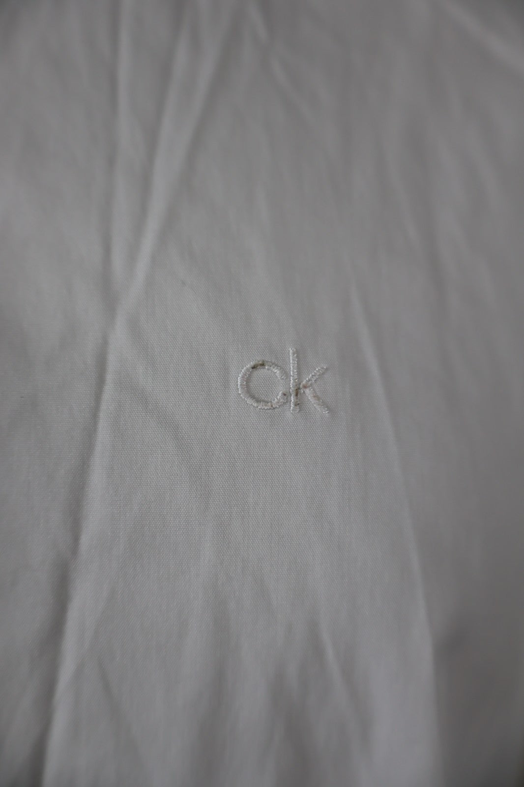 CALVIN KLEIN CK CAMICIA COTONE UOMO TG. 39 / 15.5 MAN CASUAL VINTAGE SHIRT SLIM