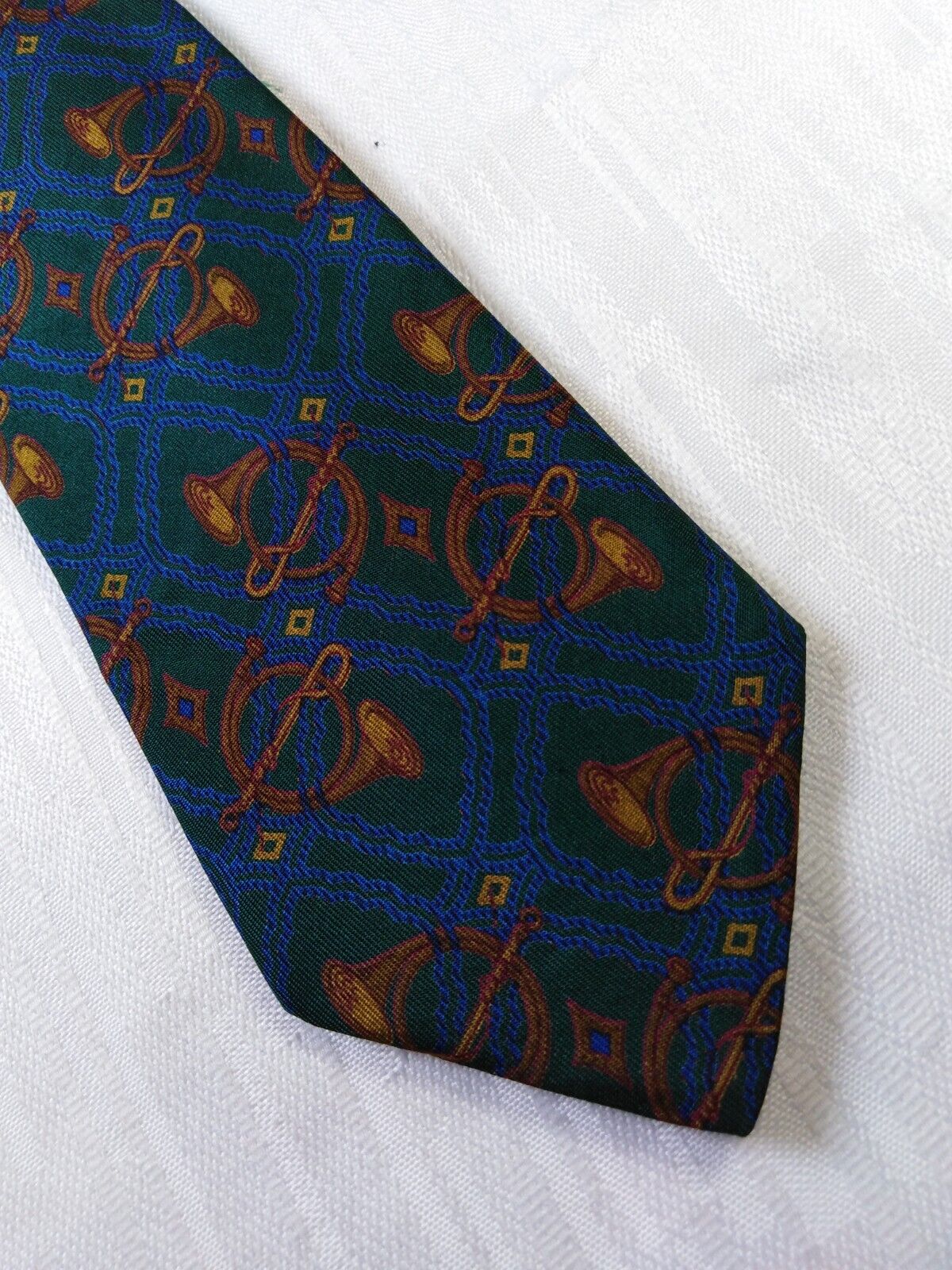 PROCHOWNICK 100% SILK TIE SETA CRAVATTA NECKTIE MADE IN ITALIA CLASSIC