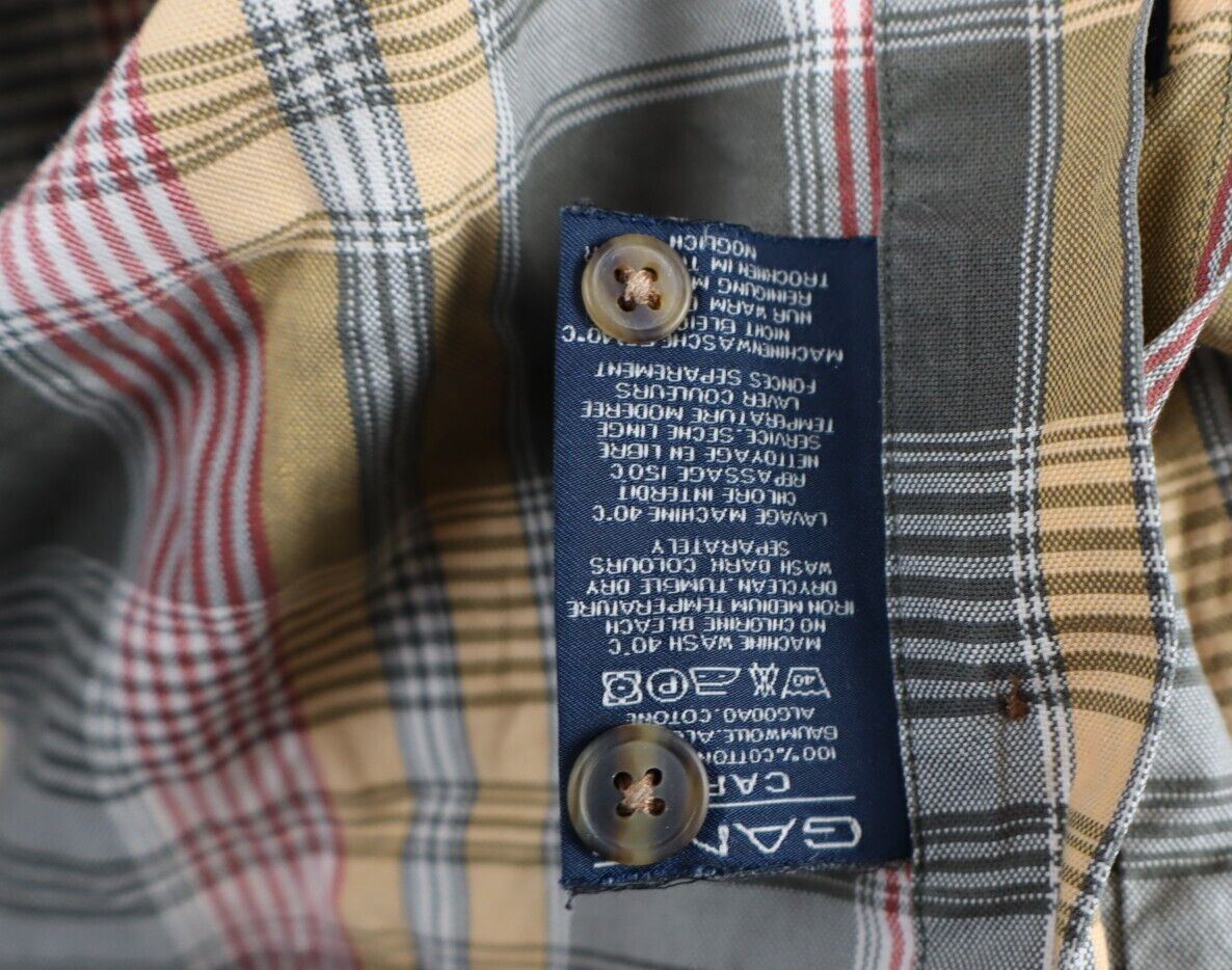 GANT CAMICIA UOMO COTONE COTTON TG. L  MAN CASUAL VINTAGE SHIRT