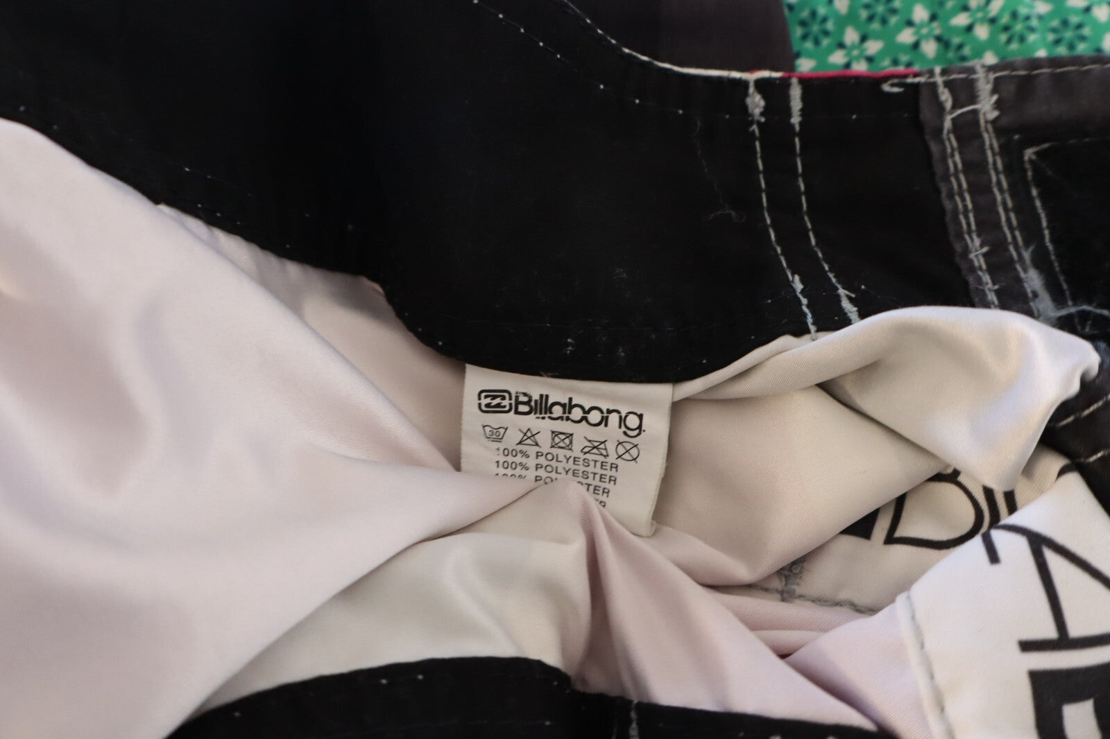 BILLABONG COSTUME PANTALONCINO MARE UOMO TG 31 MEN SWIMSUIT VINTAGE CASUAL