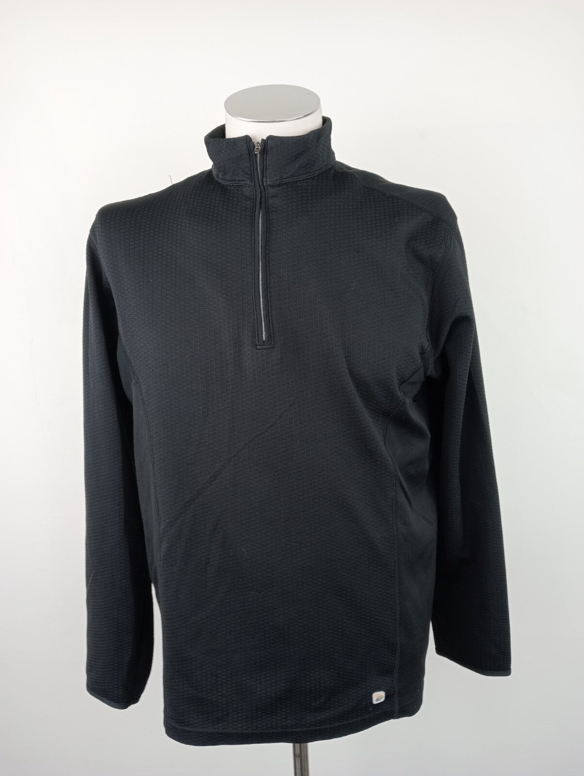 COLUMBIA TITANIUM  T-SHIRT MAGLIA CON ZIP UOMO MAN Tg M CASUAL VINTAGE