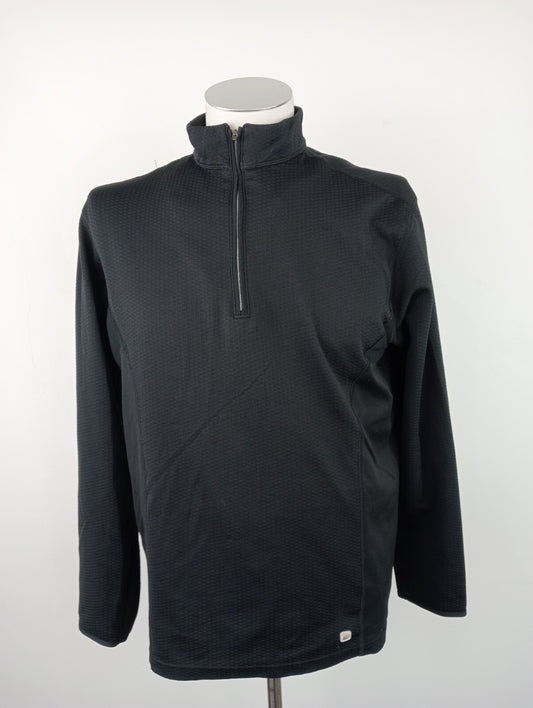 COLUMBIA TITANIUM  T-SHIRT MAGLIA CON ZIP UOMO MAN Tg M CASUAL VINTAGE