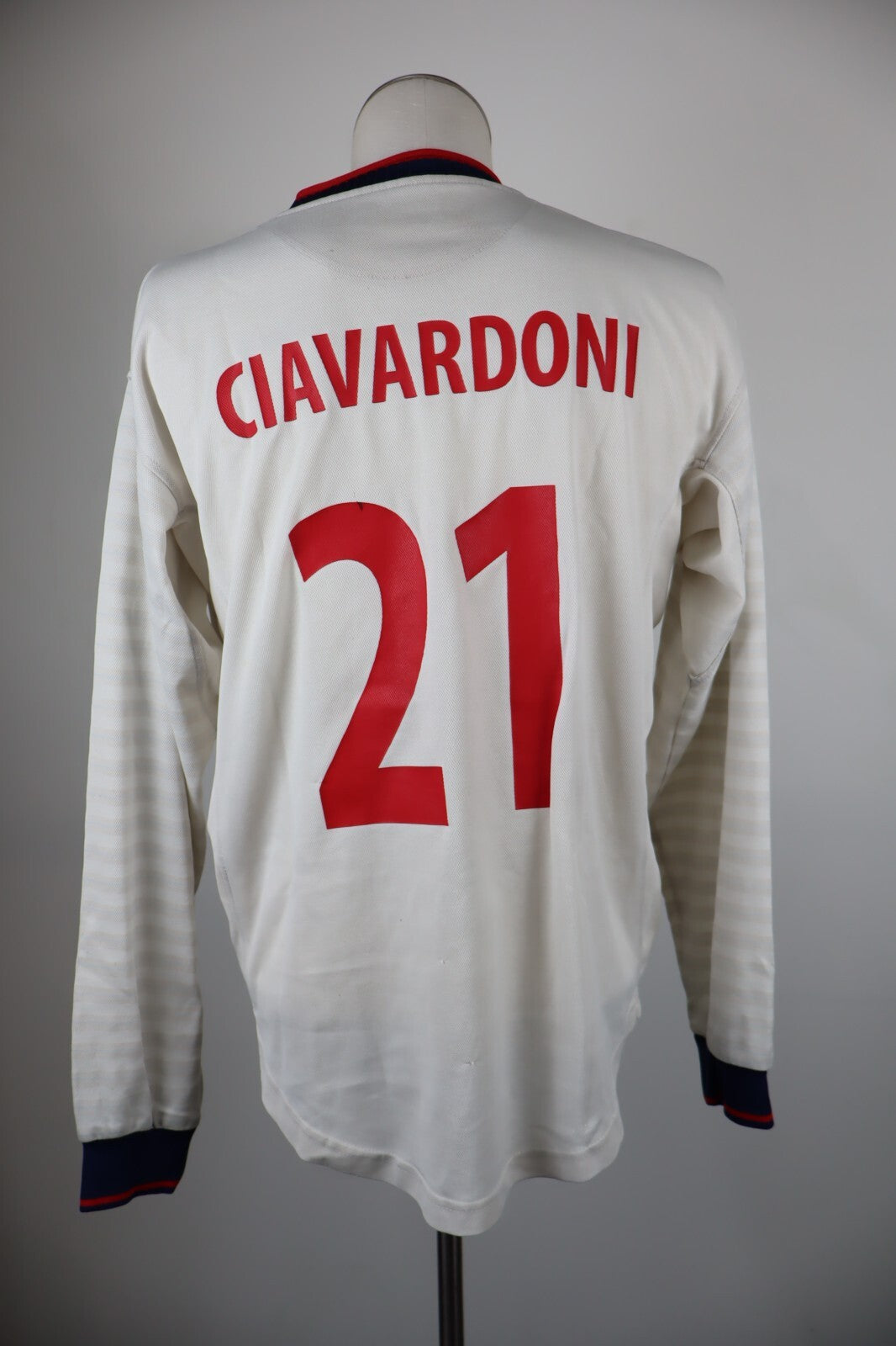 LEGEA SANGIOVANNESE CIAVARDONI N 21 MAGLIA CALCIO UOMO L SOCCER JERSEY VINTAGE