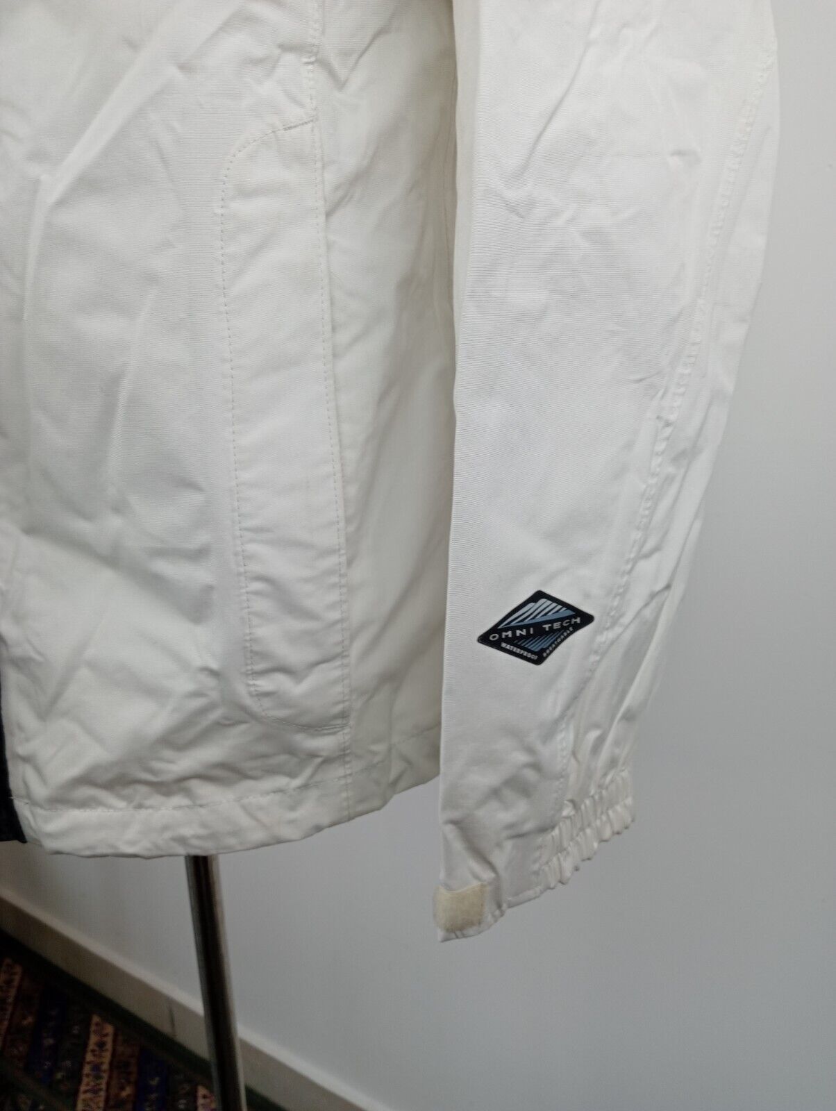 COLUMBIA GIUBBINO IMPERMEABILE WATERPROOF DONNA TG L WOMAN JACKET CASUAL VINTAGE