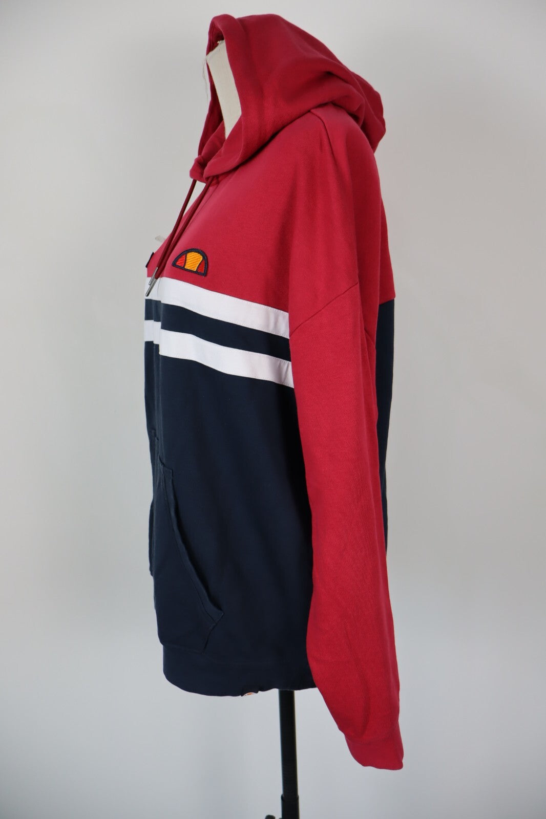 ELLESSE FELPA HOODIE DONNA Tg M WOMAN CASUAL VINTAGE SPORT SWEATSHIRT