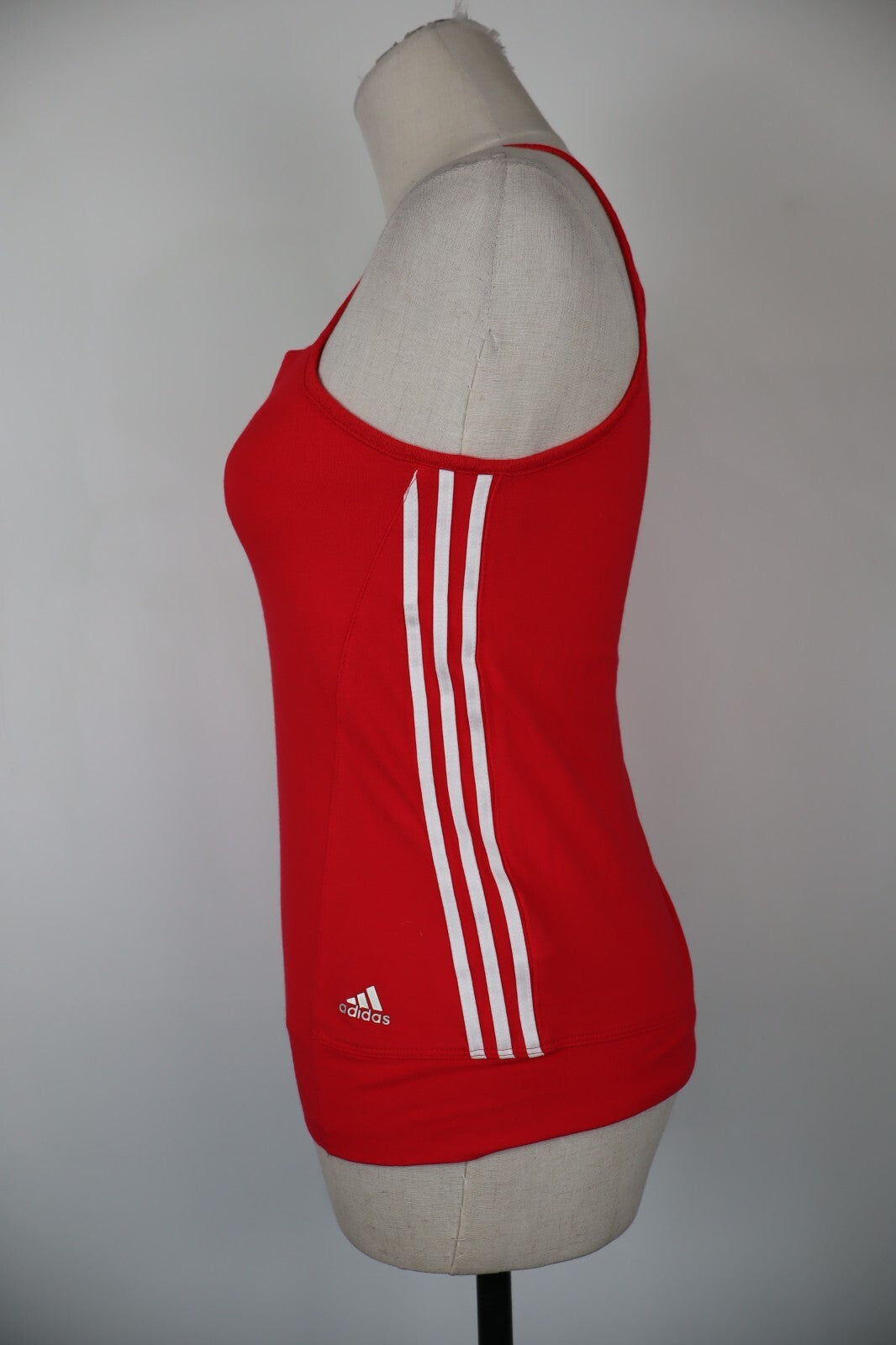 ADIDAS SPORT TOP CANOTTA MAGLIA RAGAZZA TG. 14 ANNI GIRL CASUAL VINTAGE T-SHIRT