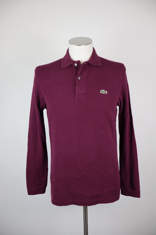 LACOSTE POLO MAGLIA UOMO COTONE TG 3 MAN T-SHIRT CASUAL VINTAGE COTTON