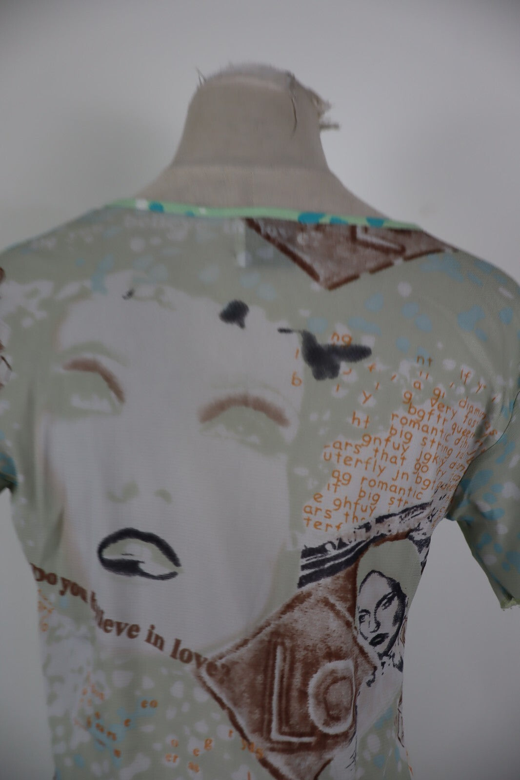 CALVIN KLEIN JEANS MAGLIA DONNA TG. M WOMAN CASUAL VINTAGE T-SHIRT TOP