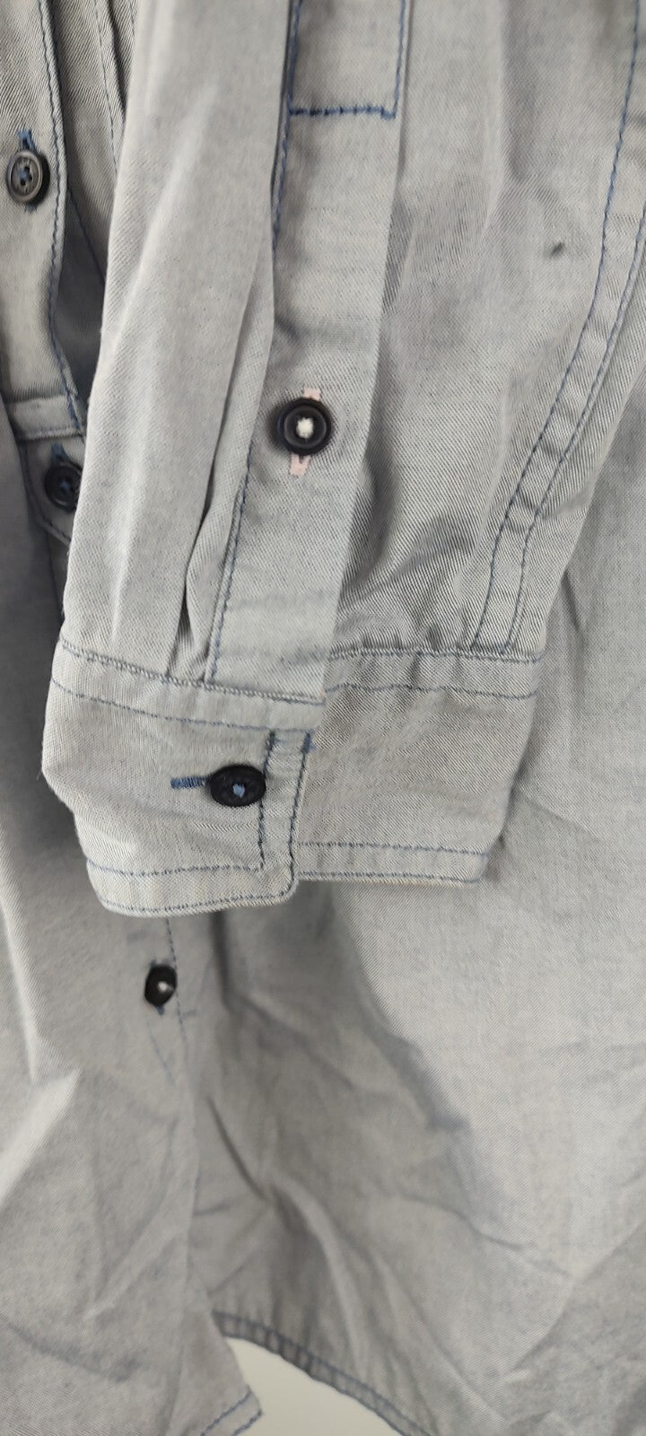 TOMMY HILFIGER CAMICIA DONNA COTONE TG. 6 WOMAN COTTON SHIRT CASUAL VINTAGE