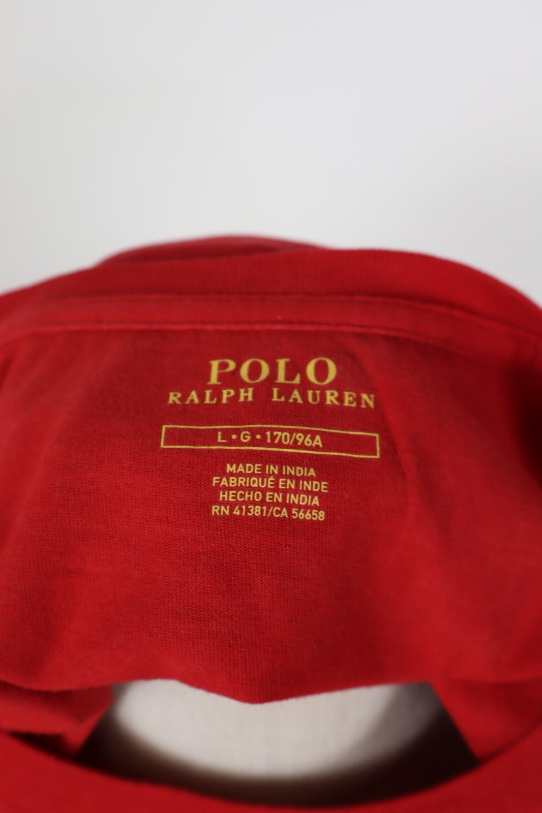 RALPH LAUREN MAGLIA DONNA TG L WOMAN CASUAL VINTAGE TOP T-SHIRT COTONE