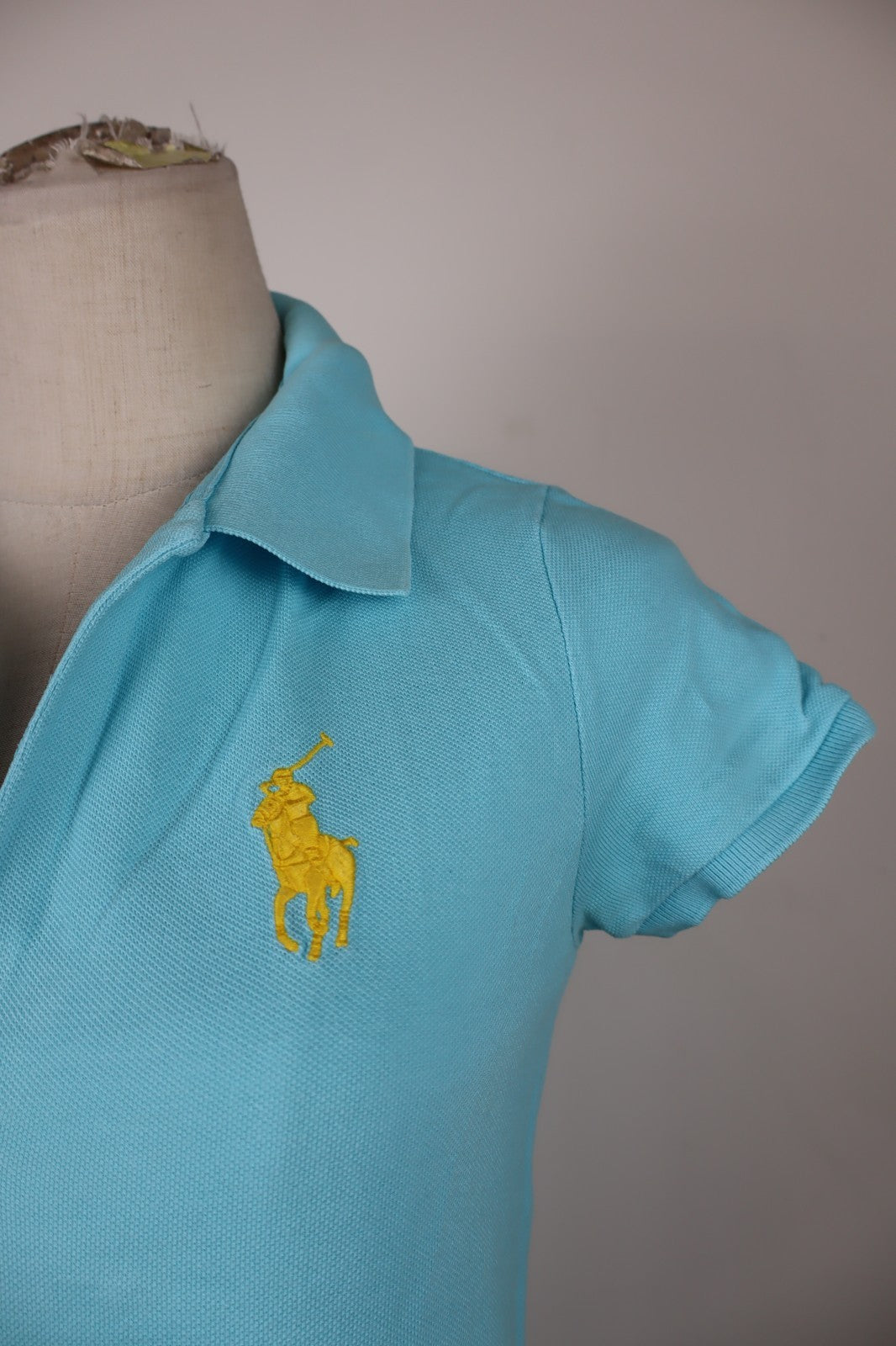 RALPH LAUREN GOLF POLO DONNA MAGLIA COTONE TG S WOMAN SHIRT CASUAL VINTAGE