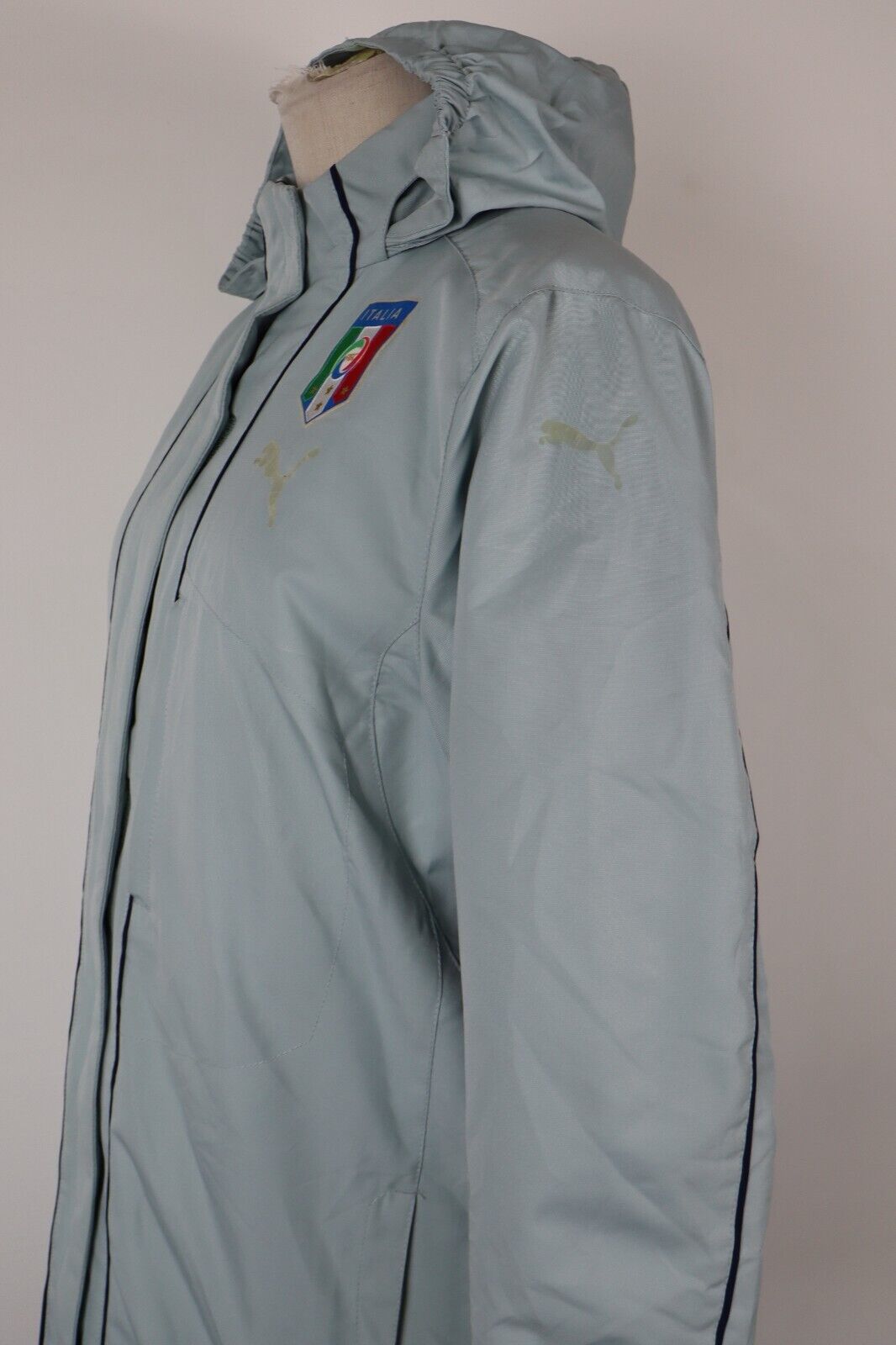 PUMA ITALIA FIGC GIUBBINO DONNA Tg. 44 WOMEN IMBOTTITO JACKET CALCIO SPORT