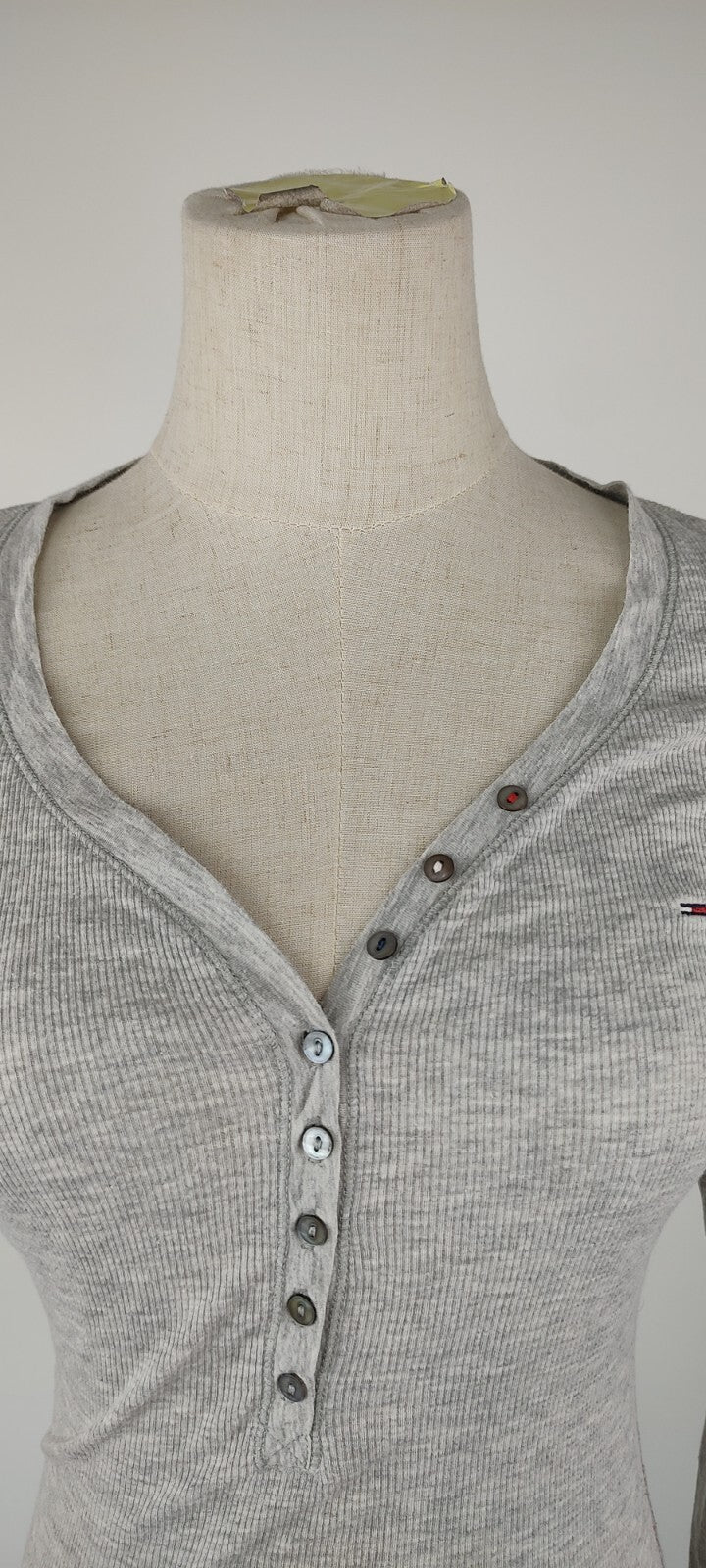 TOMMY HILFIGER MAGLIA DONNA COTONE TG. L WOMAN CASUAL VINTAGE T-SHIRT COTTON