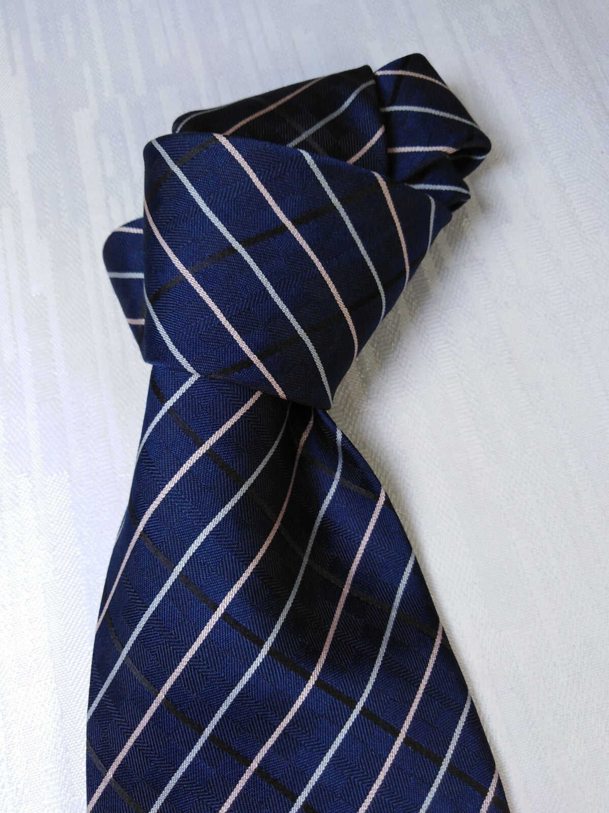 LUCIO LAMBERTI 100% SILK TIE SETA CRAVATTA NECKTIE MADE IN ITALY CLASSIC
