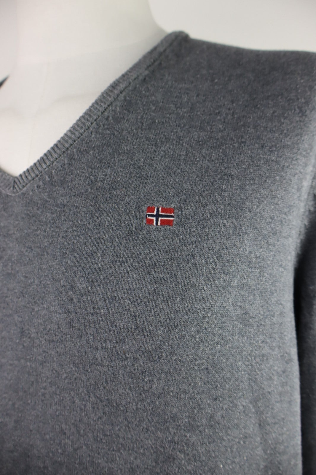 NAPAPIJRI MAGLIONE MAGLIA UOMO TG. L MAN SWEATER CASUAL VINTAGE COTONE COTTON
