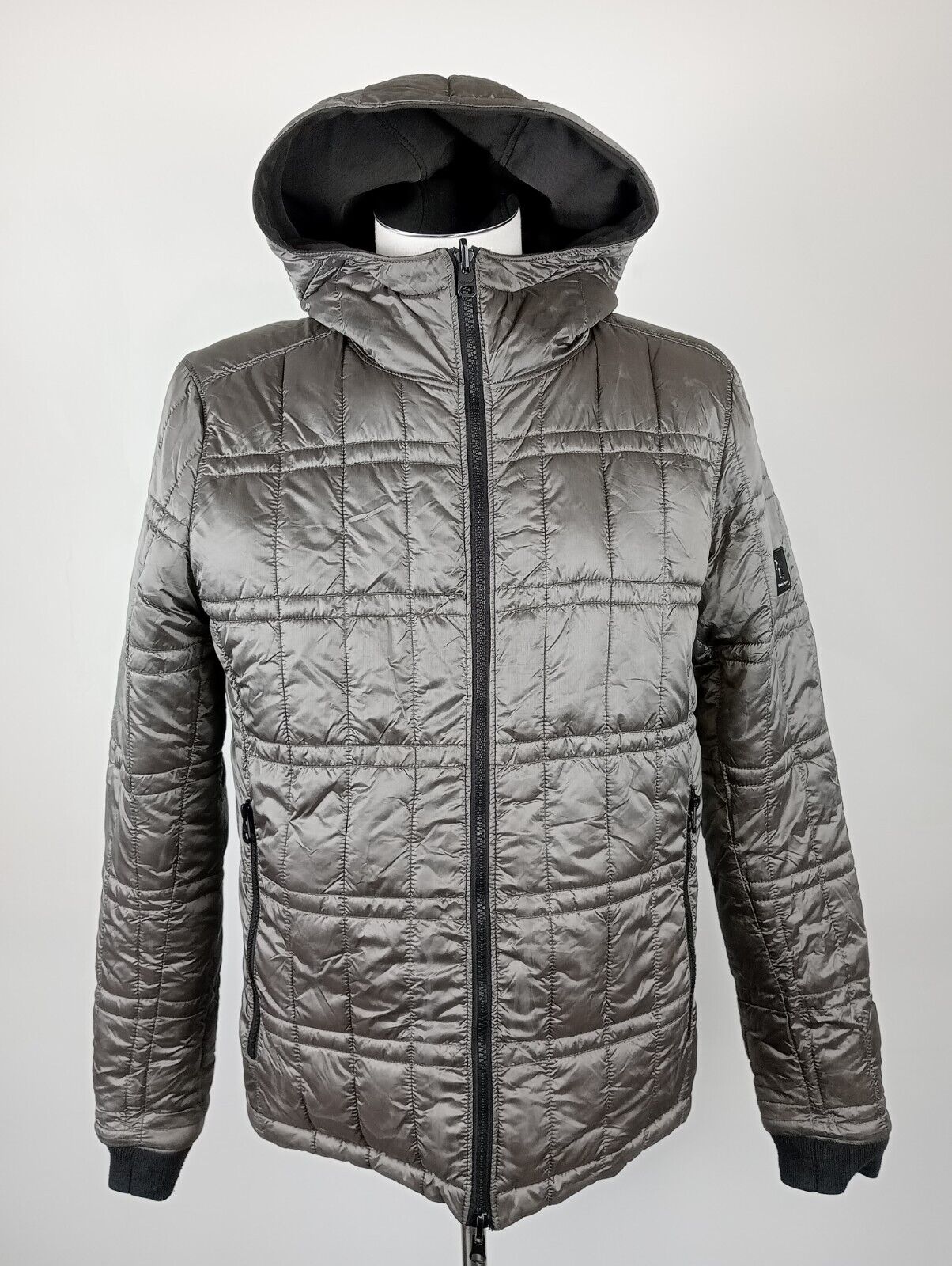 REFRIGUE GIUBBINO IMBOTTITO DOUBLE FACE UOMO Tg L MAN CASUAL VINTAGE JACKET