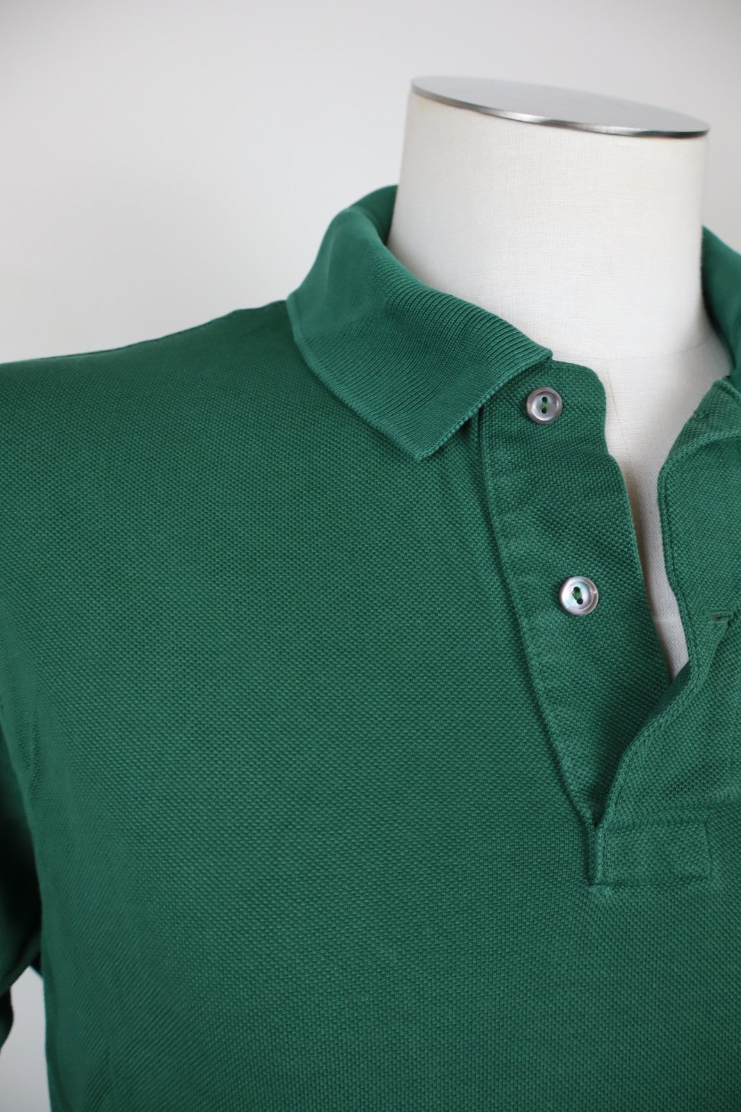 LACOSTE POLO MAGLIA UOMO COTONE TG. 4 MAN COTTON T-SHIRT CASUAL VINTAGE LOGO