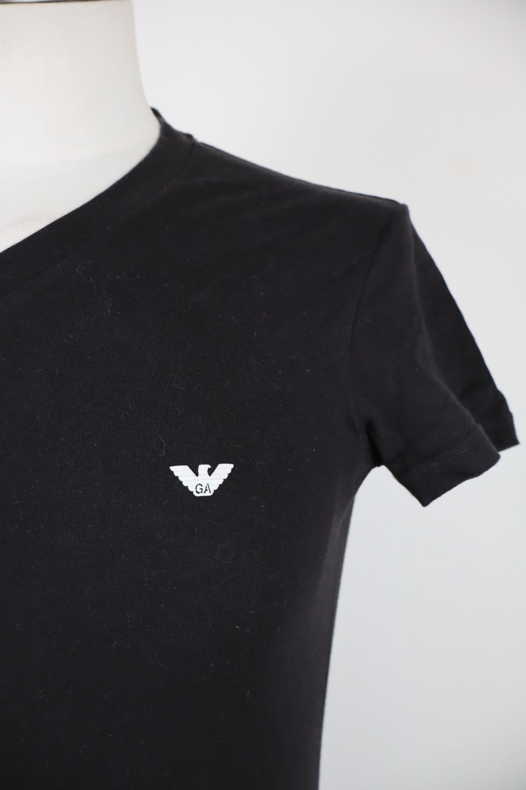 EMPORIO ARMANI MAGLIA UOMO TG. 48 MAN T-SHIRT VINTAGE CASUAL COTONE COTTON LOGO