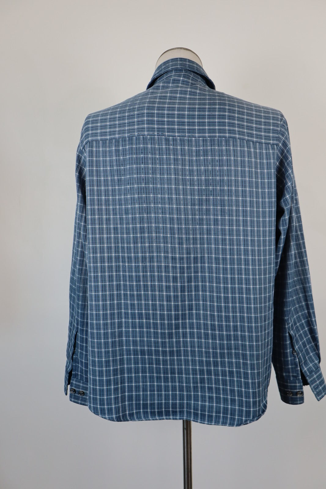 JACK WOLFSKIN CAMICIA UOMO TG. M MAN CASUAL VINTAGE SHIRT COTONE COTTON