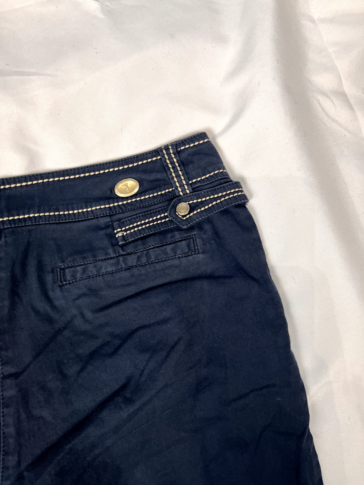 TRUSSARDI JEANS PANTALONCINO UOMO TG. 46 MAN VINTAGE CASUAL PANTS COTONE