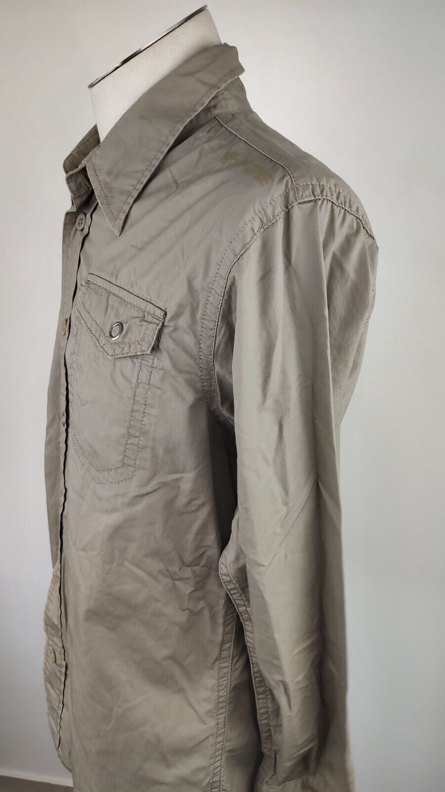 ENERGIE CAMICIA SHIRT UOMO Tg XL MAN VINTAGE CASUAL COTONE