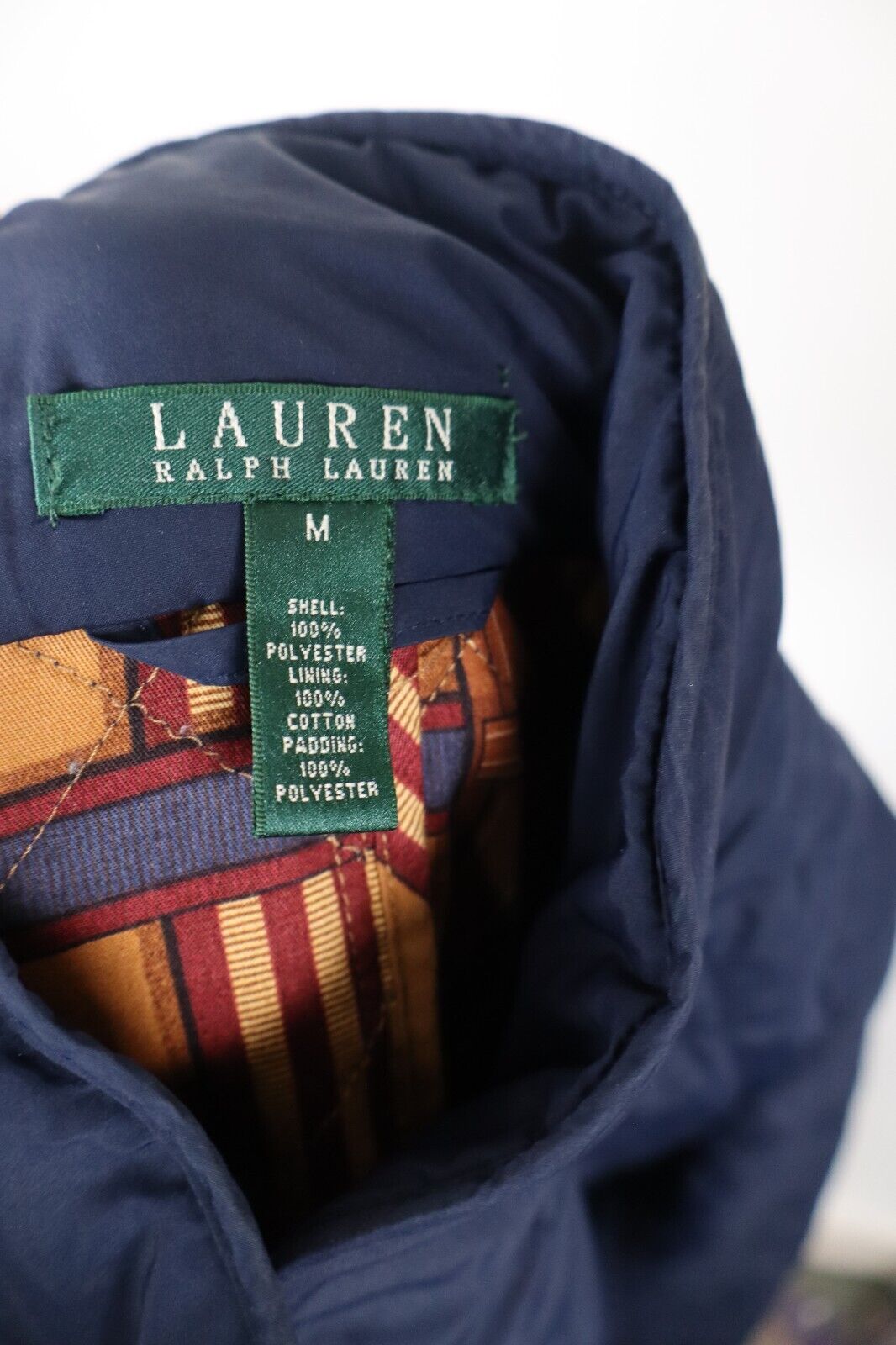 RALPH LAUREN GIUBBINO IMBOTTITO DONNA Tg M VINTAGE WOMAN JACKET VINTAGE