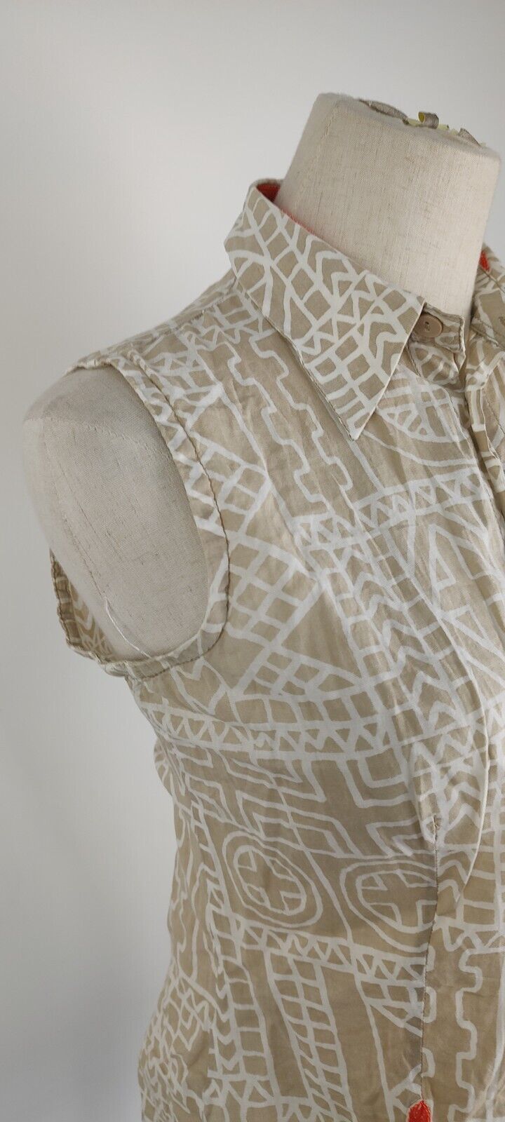 DIESEL CAMICIA DONNA COTONE TG. M WOMAN COTTON SHIRT CASUAL VINTAGE