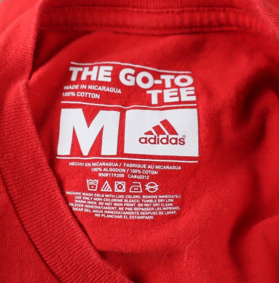 ADIDAS CHICAGO BULLS MAGLIA BASKET T-SHIRT UOMO TG M VINTAGE SPORT COTONE