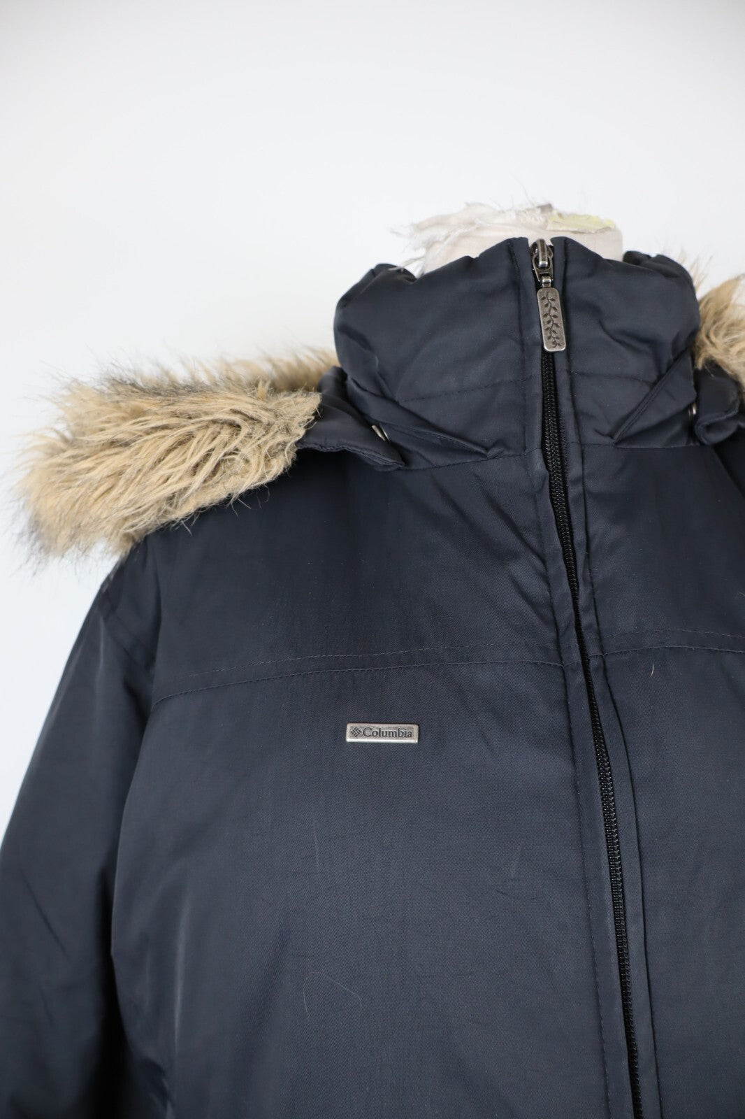 COLUMBIA GIUBBINO PIUMINO GIACCA  DONNA Tg. L WOMAN CASUAL JACKET VINTAGE