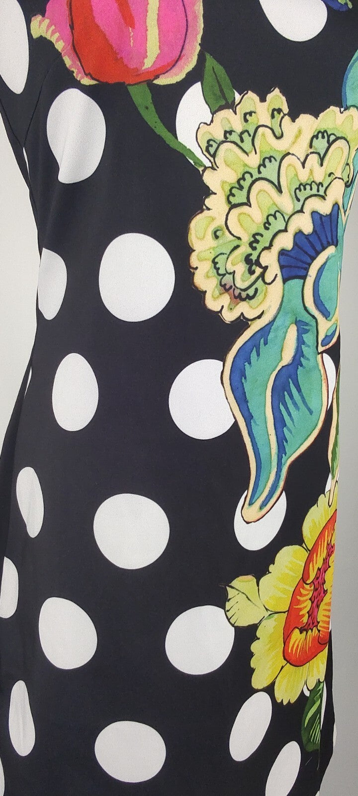 DESIGUAL VESTITO DONNA TG. 38  WOMAN CASUAL VINTAGE DRESS