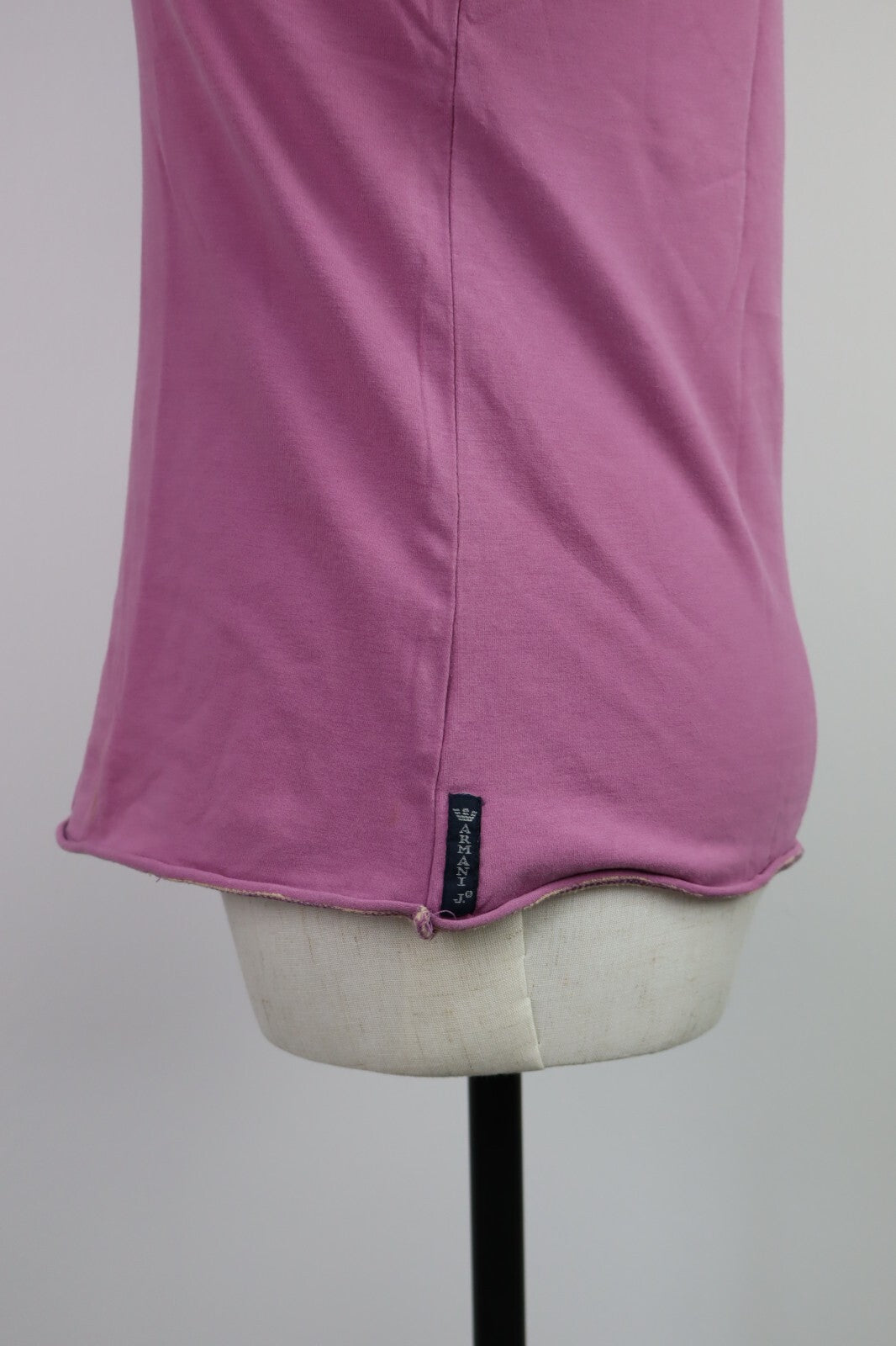 AJ ARMANI JEANS MAGLIA COTONE DONNA TG. 44 WOMAN CASUAL VINTAGE T-SHIRT