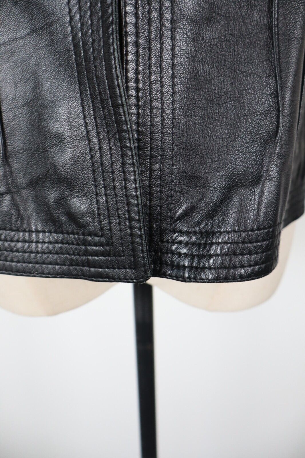 PENNY BLACK GIUBBINO PELLE DONNA 46 LEATHER WOMAN JACKET CASUAL SENZA MANICHE