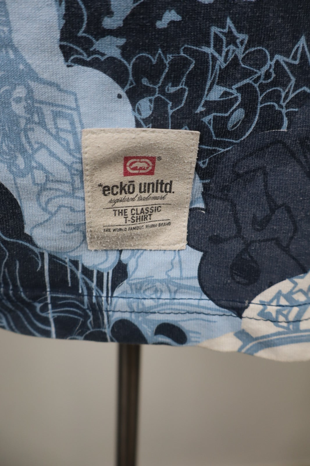 ECKO UNLTD MAGLIA UOMO TG XL MAN T-SHIRT CASUAL VINTAGE COTONE COTTON